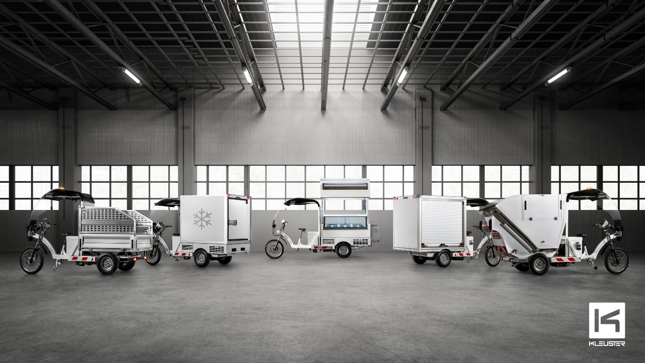 Renault Trucks x Kleuster e-cargo bikes