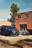 Renault Trucks Master Van and Chassis on a construction site