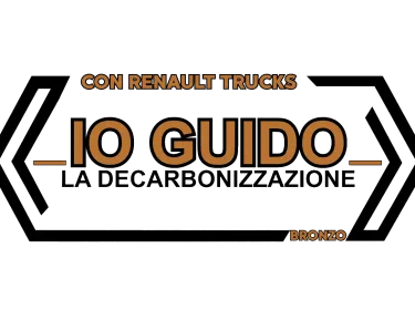 Io Guido la Decarbonizzazione"- bronze sticker