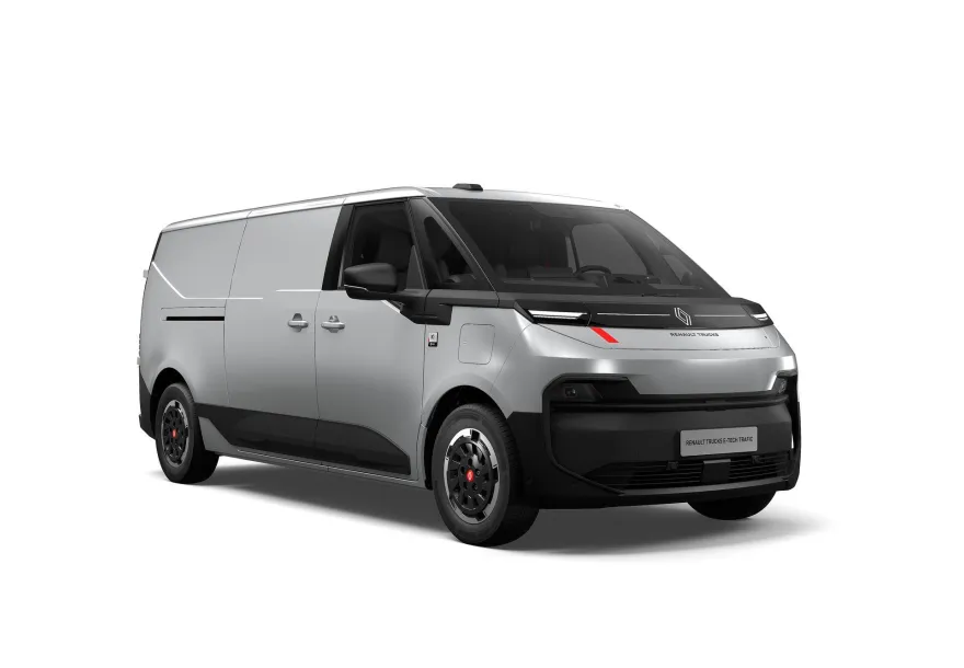 Renault trucks e-tech Trafic, grey highland color