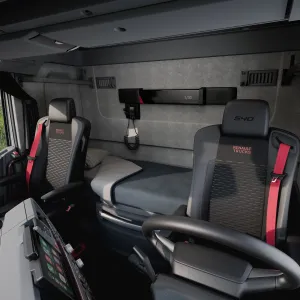 Interior view of the Renault Trucks T-high Ultimate version