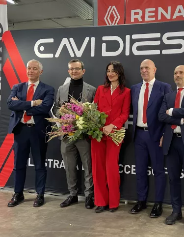 Inaugurazione Cavi Diesel, dirigenze