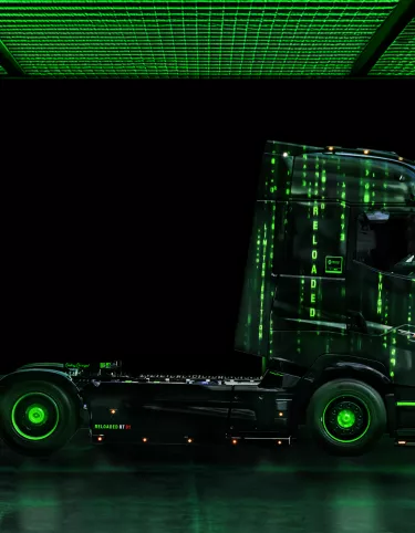 Renault Trucks T High Limited EDITION banner illustration