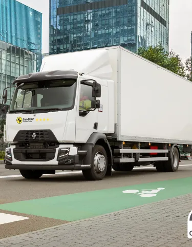 Renault Trucks D Euro NCAP 4 stars and CitySafe 2026