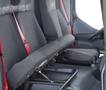 Inside picture of a Renault Trucks D